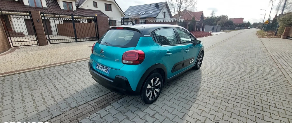 Citroen C3 cena 57000 przebieg: 32000, rok produkcji 2020 z Zabrze małe 56